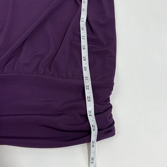 Perseption Concepts Plum Dress Shirt - Picture 4 of 6